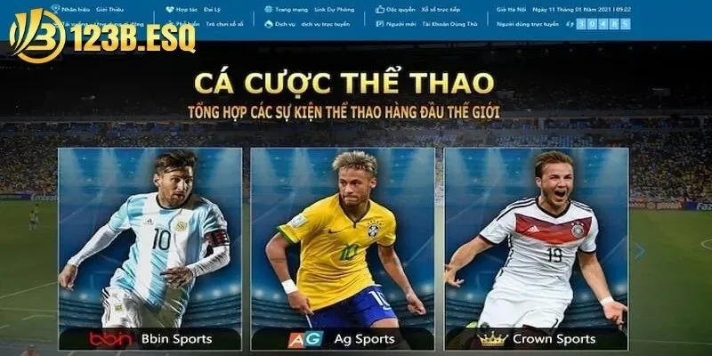 Nơi quy tụ của hàng loạt sảnh cược thể thao hàng đầu thế giới